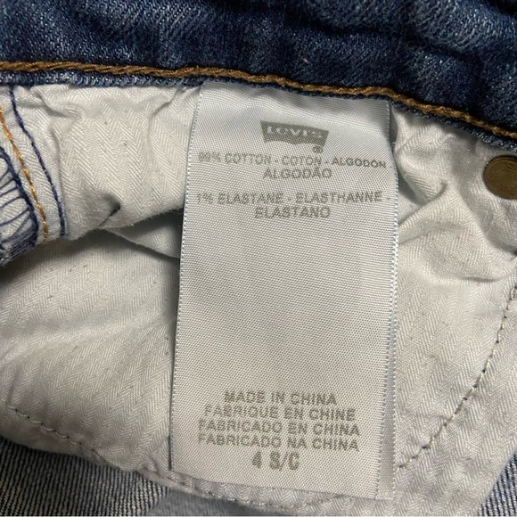 Levi’s Demi Curve Classic Boot Cut Jeans Blue - Picture 12 of 13